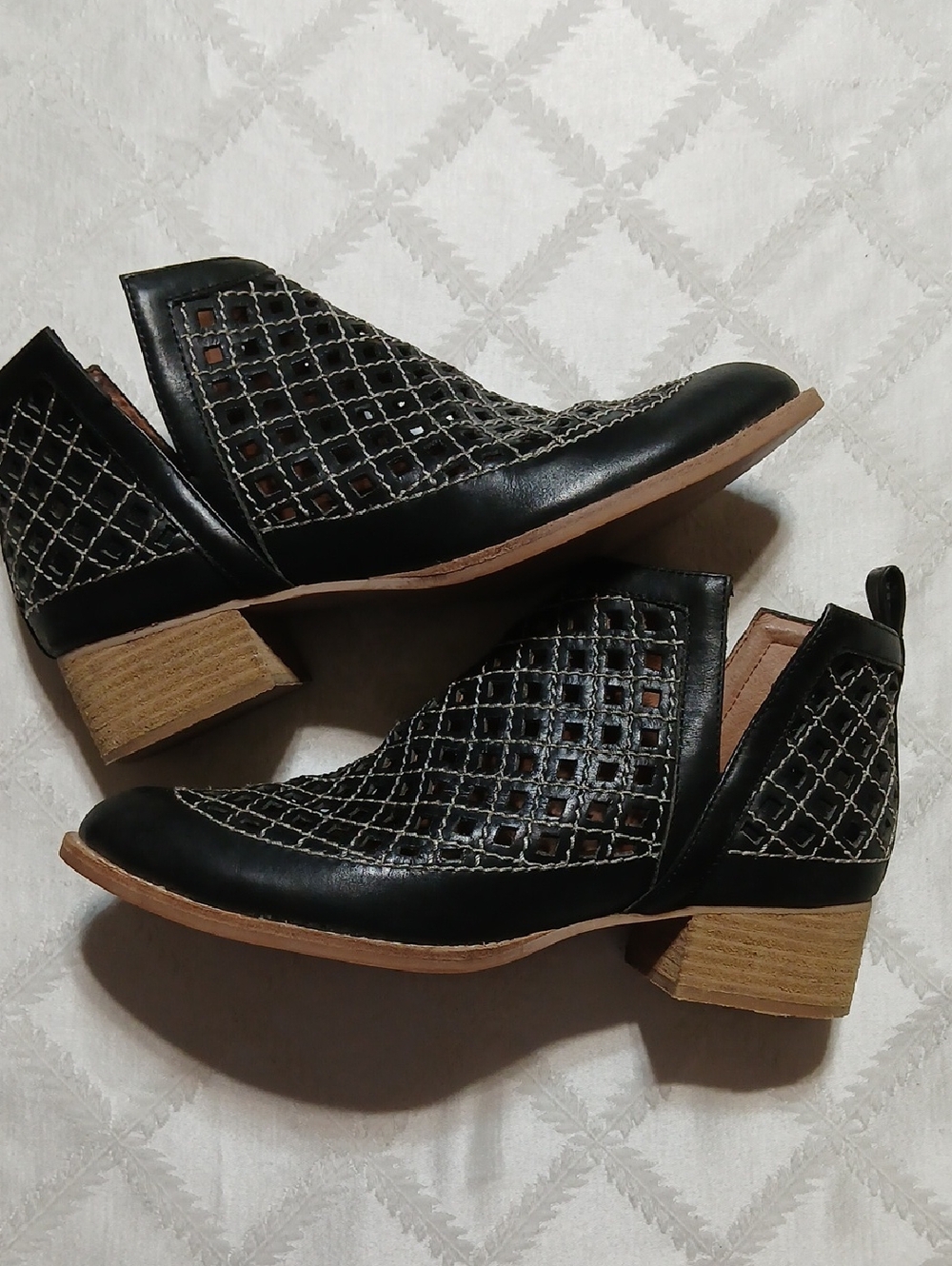 Jeffrey Campbell Taggart Ankle Boot Black Size 8 - Picture 1 of 7